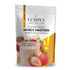   Super Tasty Whey Protein - 450g DOY - Eper-fehér csokoládé ízű