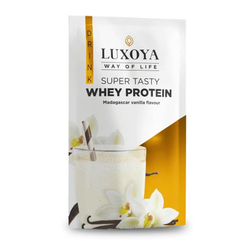 Super Tasty Whey Protein - 30g - Madagaszkári vanília ízű