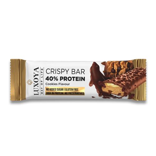 Crispy Bar 40% Protein - 45g - Sütemény ízű