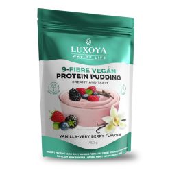   9-Fibre Vegan Protein Pudding - 450g - Vanília-erdei gyümölcs ízű