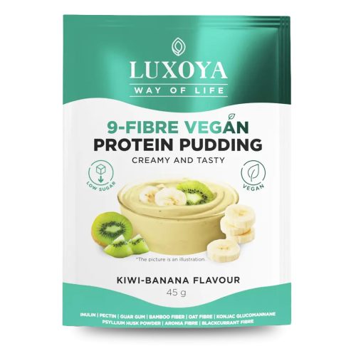 9-Fibre Vegan Protein Pudding - 45g - Kivi-banán ízű