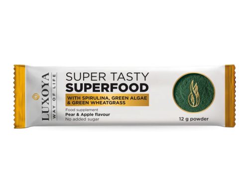 Super Tasty Superfood - Körte Alma ízesítésű Italpor - 12g