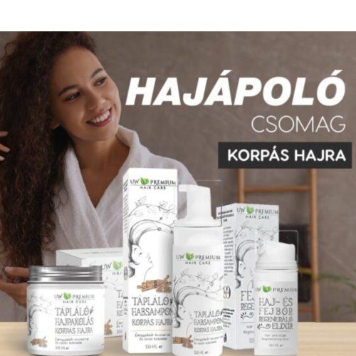 Hajápoló csomag – Korpás hajra