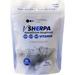   vSherpa Magnézium-biszglicinát + B6-vitamin + D3-vitamin + K2-vitamin